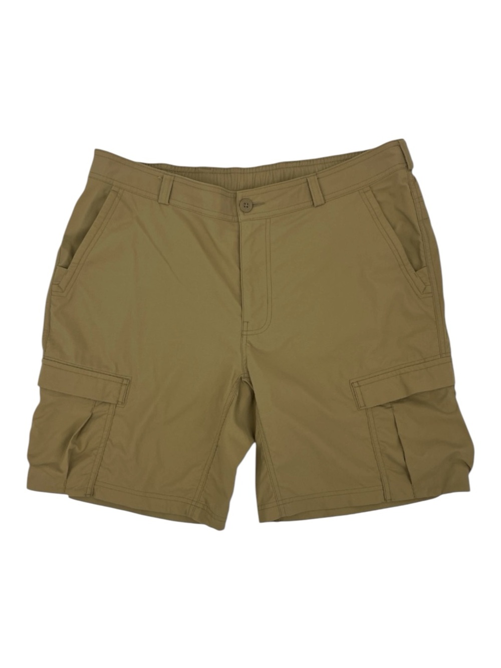 REI Co-op Sahara Cargo 6 Pocket stretchy Armadillo Taupe (Shorts - Men's SZ 38